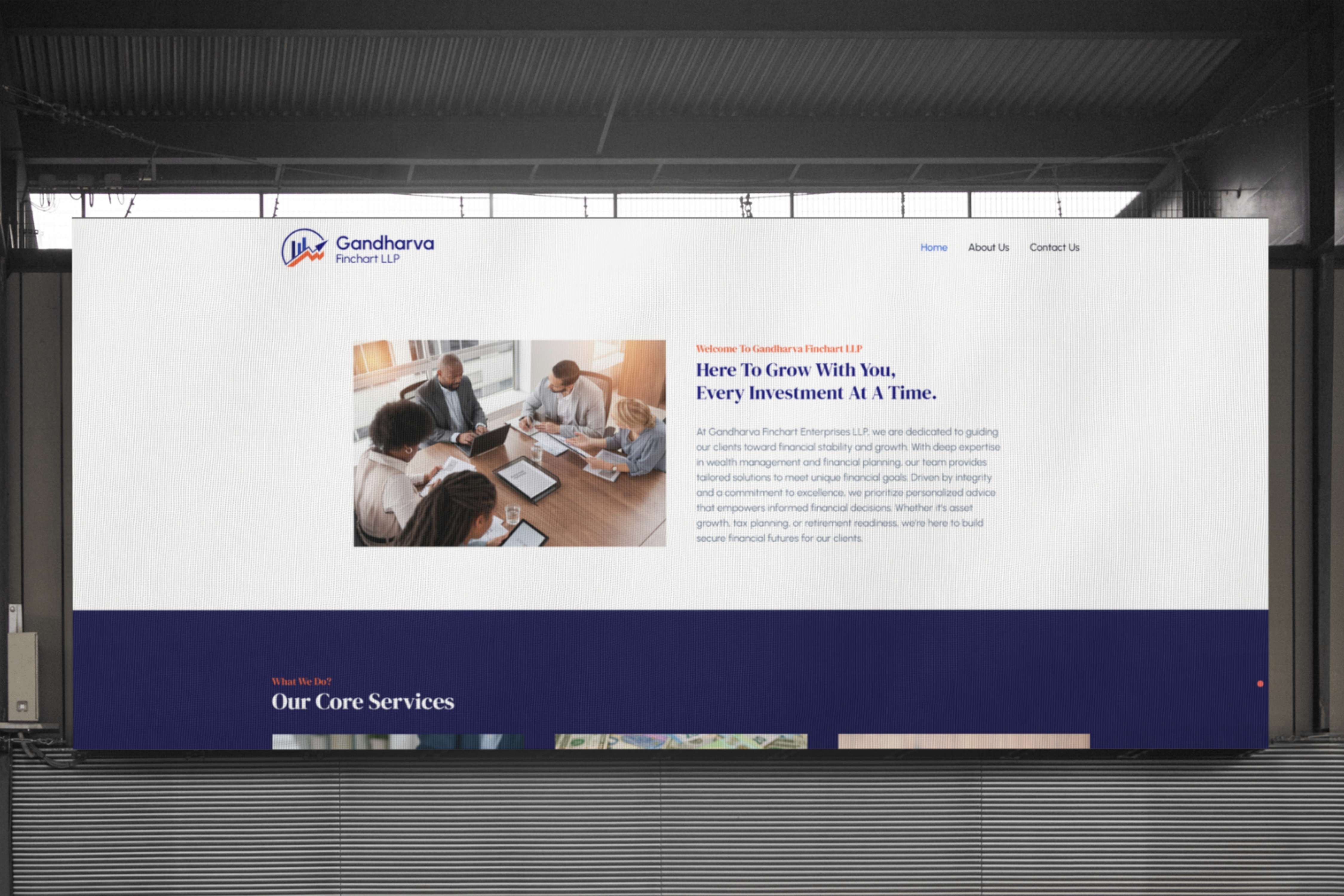 Financial & Accounting Website Design and Development